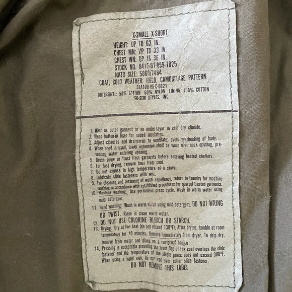 Army camo jacket - Picture 5 of 15